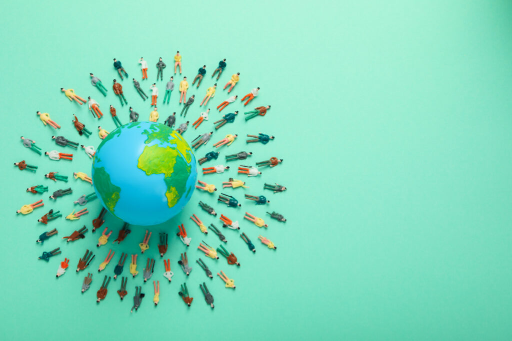 concept of world population, main world problems
